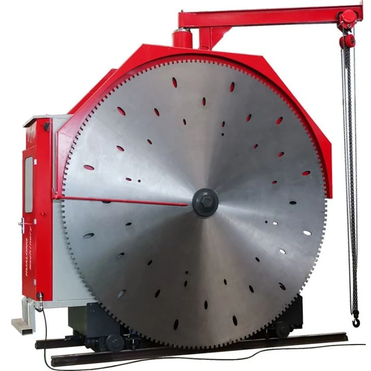 Double Blade Granite Mining Machinery