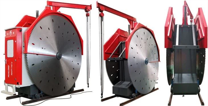 Double Blade Stone Cutting Machine